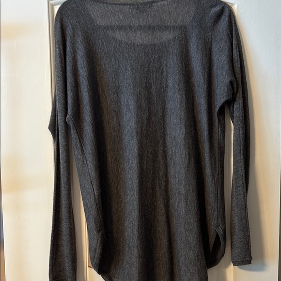 Vince Gray Long Sleeve cashmere wool Relaxed Sweatshirt - Picture 5 of 6